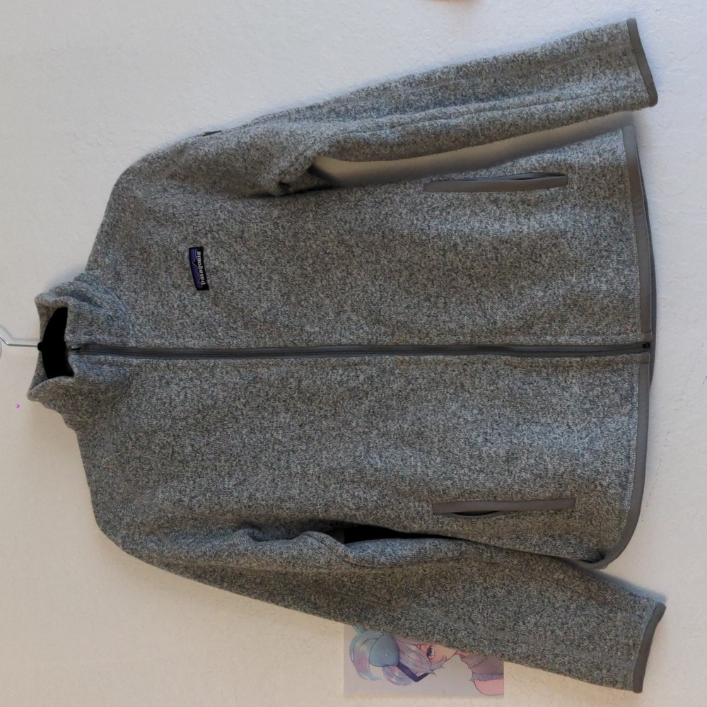 Gray Heather Patagonia Zip-Up
